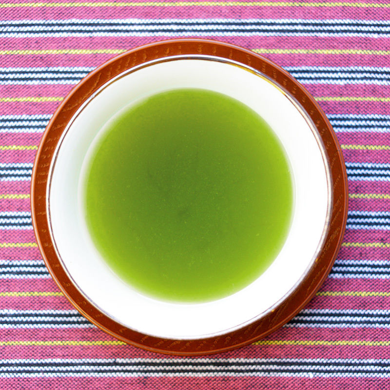 ぐり茶のお茶の色